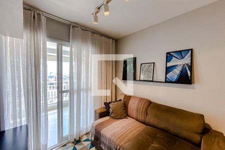 Sala de apartamento para alugar com 1 quarto, 49m² em Vila Bertioga, São Paulo