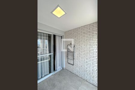 Varanda da Sala de apartamento para alugar com 1 quarto, 49m² em Vila Bertioga, São Paulo