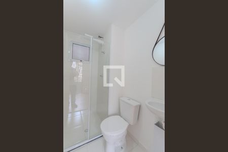 Banheiro de kitnet/studio para alugar com 1 quarto, 22m² em Bela Vista, São Paulo