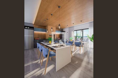 Área externa de apartamento para alugar com 1 quarto, 22m² em Ecoville, Curitiba