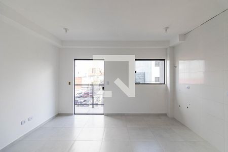 Sala/Cozinha/Área de Serviço  de apartamento à venda com 2 quartos, 50m² em Cidade Antônio Estêvão de Carvalho, São Paulo