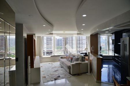 Sala de apartamento para alugar com 2 quartos, 89m² em Barra da Tijuca, Rio de Janeiro