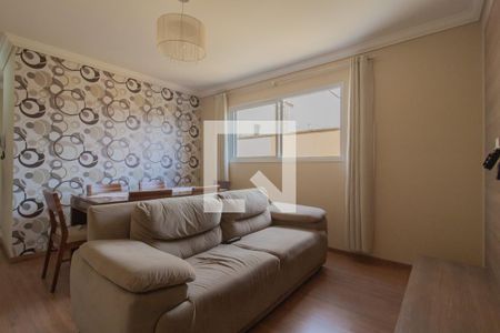 Sala/Sala de jantar de apartamento para alugar com 2 quartos, 64m² em Vila Assis Brasil, Mauá