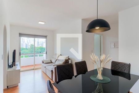 Sala de apartamento para alugar com 2 quartos, 54m² em Cidade Monções, São Paulo