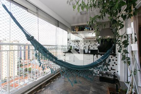 Varanda gourmet de apartamento à venda com 3 quartos, 113m² em Vila Carrão, São Paulo