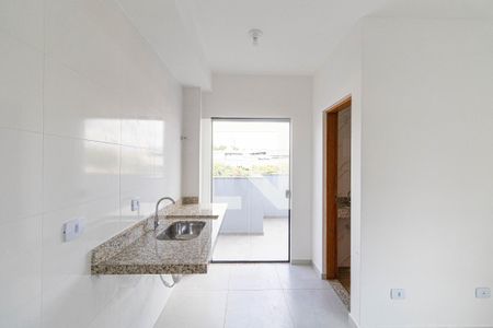 Sala/Cozinha/Área de Serviço  de apartamento à venda com 2 quartos, 41m² em Cidade Antônio Estêvão de Carvalho, São Paulo