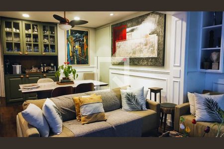 Sala de apartamento para alugar com 1 quarto, 70m² em Cerqueira César, São Paulo