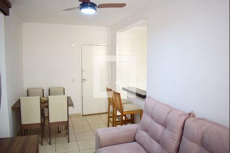 Sala de apartamento para alugar com 2 quartos, 53m² em Bonfim Paulista, Ribeirão Preto