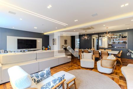 Sala de apartamento à venda com 3 quartos, 208m² em Consolação, São Paulo