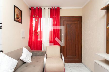 Sala  de apartamento à venda com 2 quartos, 50m² em Conjunto Residencial José Bonifácio, São Paulo