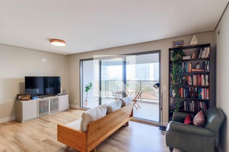 Sala de apartamento à venda com 2 quartos, 112m² em Campo Belo, São Paulo