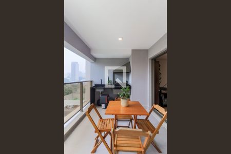 Varanda Gourmet de apartamento à venda com 2 quartos, 112m² em Campo Belo, São Paulo