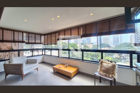 Varanda de apartamento à venda com 3 quartos, 187m² em Vila Romana, São Paulo