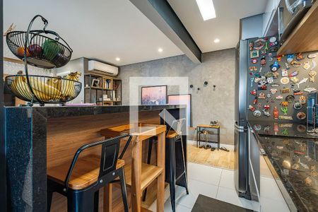 Sala/Cozinha de apartamento para alugar com 2 quartos, 90m² em Pinheiros, São Paulo