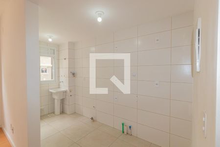 Cozinha e Área de Serviço de apartamento à venda com 2 quartos, 47m² em Estância Velha, Canoas