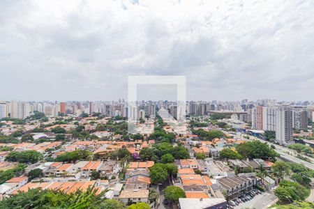 Vista da Varanda de apartamento para alugar com 1 quarto, 40m² em Brooklin, São Paulo