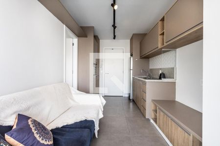 Sala de apartamento para alugar com 1 quarto, 33m² em Barra Funda, São Paulo