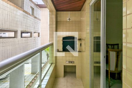 Sacada  de apartamento para alugar com 2 quartos, 81m² em Guilhermina, Praia Grande
