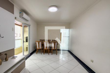 Sala de apartamento para alugar com 2 quartos, 81m² em Guilhermina, Praia Grande
