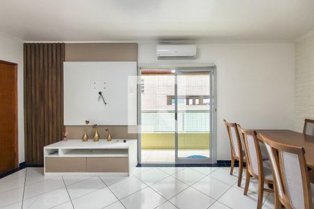 Sala de apartamento para alugar com 2 quartos, 81m² em Guilhermina, Praia Grande