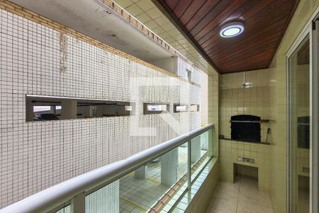 Sacada  de apartamento para alugar com 2 quartos, 81m² em Guilhermina, Praia Grande