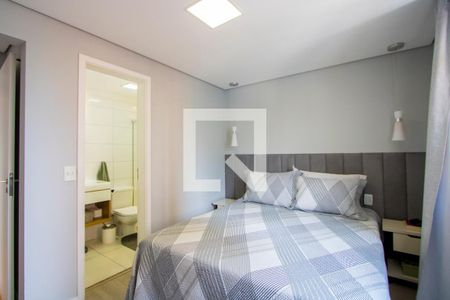 Quarto 1 - Suíte de apartamento à venda com 3 quartos, 89m² em Jardim, Santo André