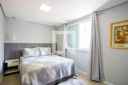Quarto 1 - Suíte de apartamento à venda com 3 quartos, 89m² em Jardim, Santo André
