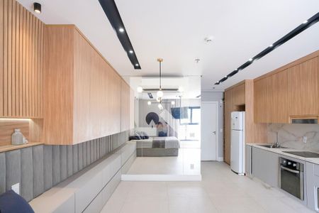 Sala/Quarto de kitnet/studio para alugar com 1 quarto, 37m² em Boa Vista, São Caetano do Sul