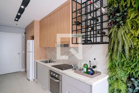 Cozinha de kitnet/studio para alugar com 1 quarto, 37m² em Boa Vista, São Caetano do Sul