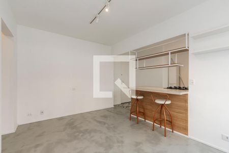 Sala de apartamento para alugar com 2 quartos, 57m² em Cidade Monções, São Paulo