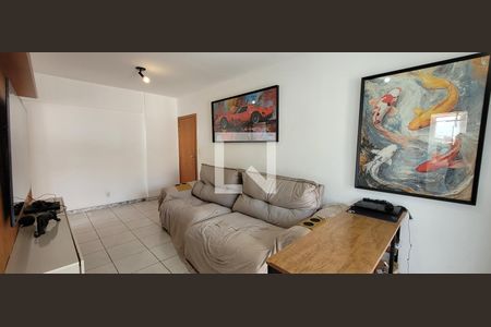 sala  de apartamento à venda com 1 quarto, 57m² em Parque das Industrias, Betim