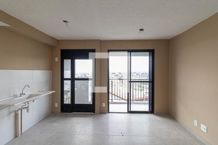 Sala e Cozinha de apartamento para alugar com 2 quartos, 42m² em Cidade Antônio Estêvão de Carvalho, São Paulo