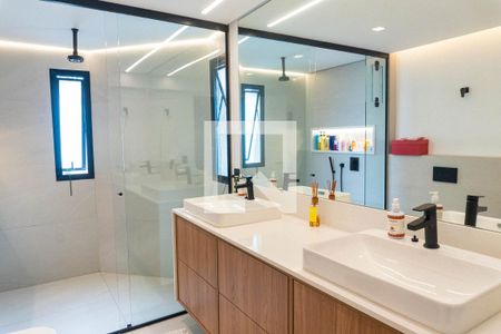 Banheiro da Suíte 1 de apartamento à venda com 4 quartos, 420m² em Vila Mascote, São Paulo