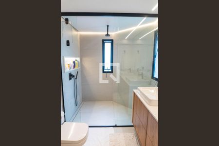Banheiro da Suíte 1 de apartamento à venda com 4 quartos, 420m² em Vila Mascote, São Paulo