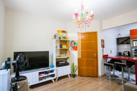 Sala de apartamento à venda com 1 quarto, 39m² em Vila Dora, Santo André