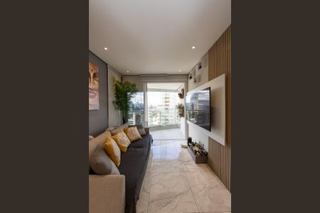 Sala de apartamento à venda com 2 quartos, 70m² em Residencial Zero (Tambore), Barueri