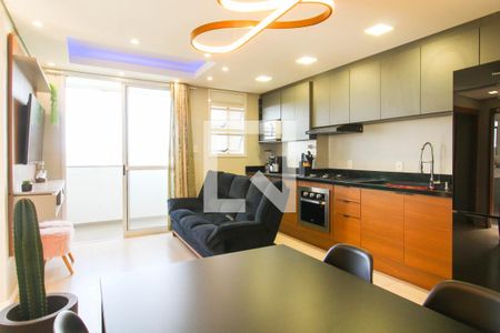 Sala/Cozinha de apartamento para alugar com 2 quartos, 52m² em Olaria, Canoas