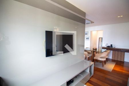 Sala de apartamento para alugar com 2 quartos, 82m² em Jardim Caravelas, São Paulo