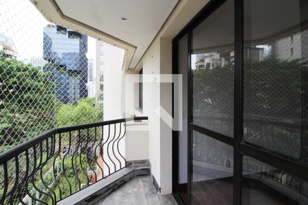 Varanda de apartamento para alugar com 3 quartos, 108m² em Itaim Bibi, São Paulo