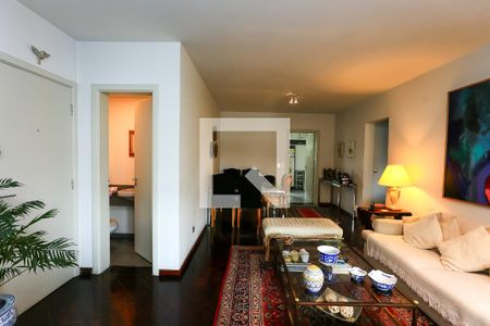 Sala  de apartamento para alugar com 3 quartos, 123m² em Real Parque, São Paulo