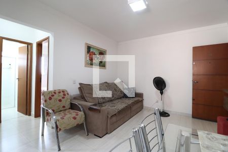 Sala de apartamento para alugar com 2 quartos, 56m² em Daniel Fonseca, Uberlândia