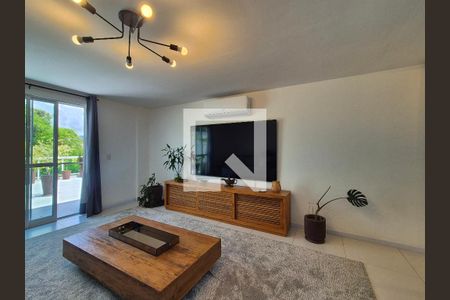 Sala  de apartamento à venda com 3 quartos, 200m² em Recreio dos Bandeirantes, Rio de Janeiro