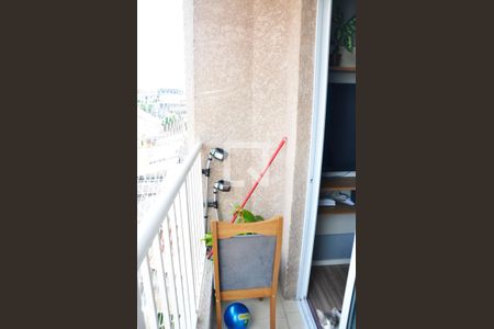 Detalhe - Varanda da Sala e Sala de Jantar de apartamento para alugar com 2 quartos, 39m² em Vila Nina, São Paulo