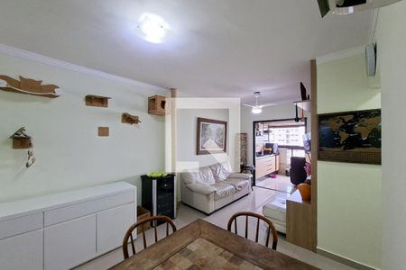 Sala de apartamento para alugar com 2 quartos, 76m² em Nova Mirim, Praia Grande