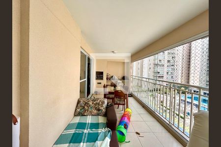 Varanda da Sala de apartamento para alugar com 4 quartos, 260m² em Vila Augusta, Guarulhos