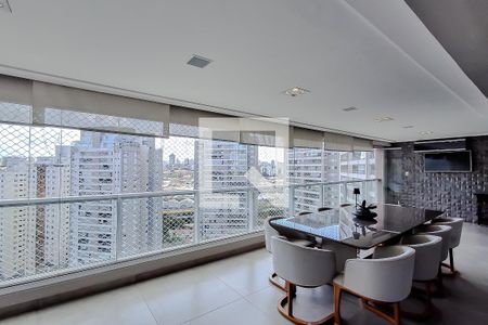 Varanda da Sala de apartamento à venda com 3 quartos, 196m² em Ipiranga, São Paulo
