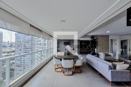 Varanda da Sala de apartamento à venda com 3 quartos, 196m² em Ipiranga, São Paulo