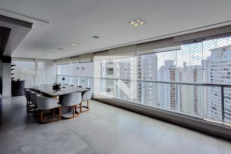 Varanda da Sala de apartamento à venda com 3 quartos, 196m² em Ipiranga, São Paulo