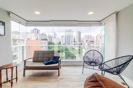 Sala de apartamento para alugar com 2 quartos, 80m² em Sumaré, São Paulo
