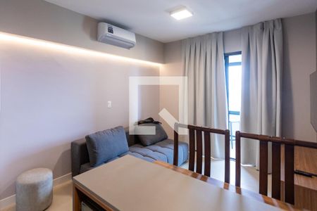 Sala de apartamento para alugar com 1 quarto, 44m² em Bosque, Campinas